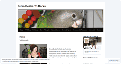 Desktop Screenshot of frombeakstobarks.me